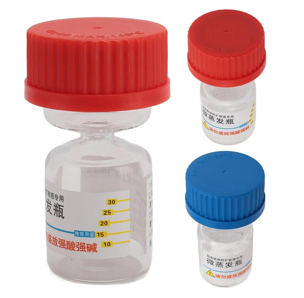 Бутылочка против разбрызгивания для профессионального ремонта часов Легкая стеклянная бутылочка Синяя Для Moebius № 8940,8941, 8950, 8951 Часовое масло