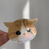 Изысканная японская девичья стиль мультяшный кот ацетатный зажим для волос акула