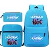 Animation Cartoon Children'S Backpack Leisure Pencil Bag Shoulder Bag Three-Piece Set, Primary And Secondary School School Bag