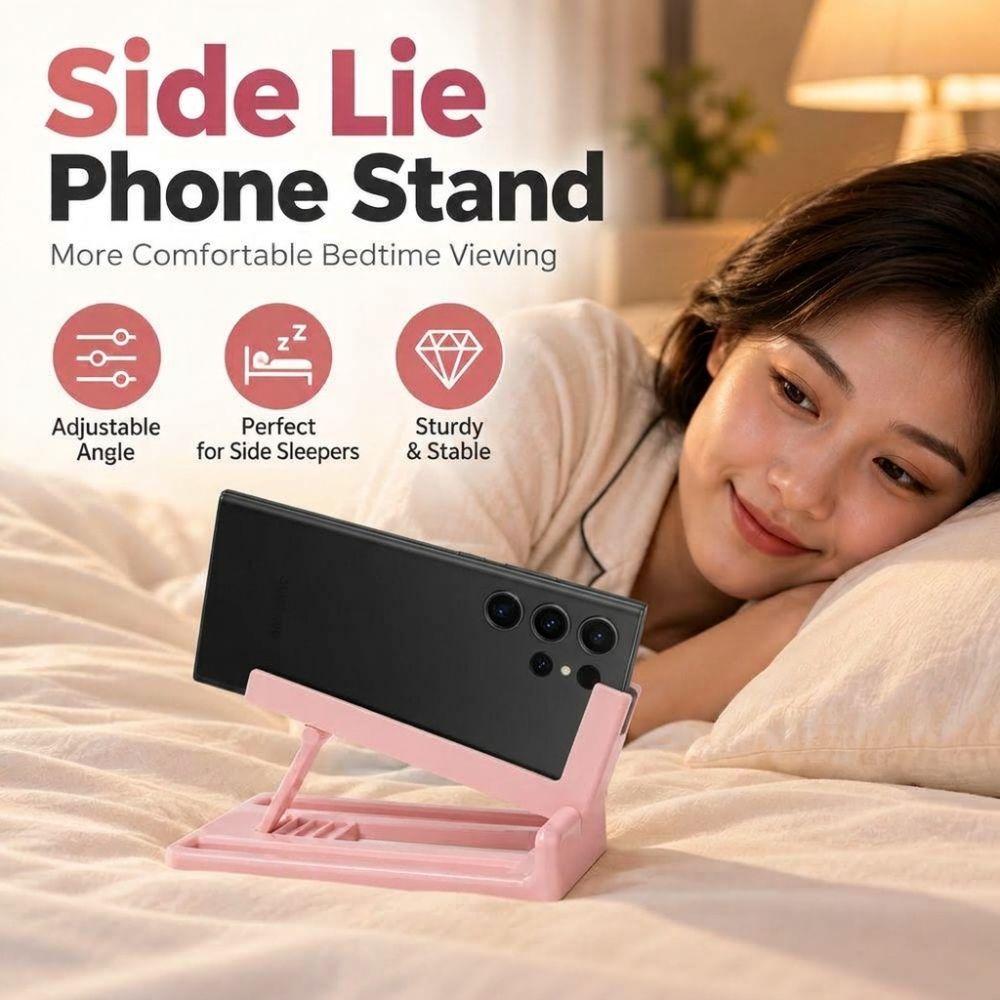 Four Levels Mobile Phone Holder Horizontal Support Bedtime Phone Holder Bedtime Use