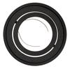 Surface-Mounted Halogen Luminaire, Movable, Round, Black, 50Mm Insert