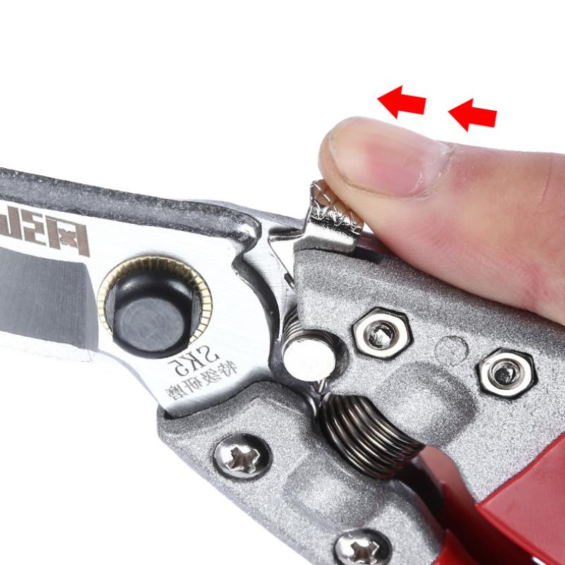 Ножницы для обрезки V8, садовые ножницы для бонсай, садовые ножницы, массажная ручка, инструменты для обрезки корневых ветвей