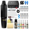 Tattoo Kit Complete Tattoo Machine Kits with 5 Inks 10 Cartridge Power Supply for Tattoo Artists and Beginners