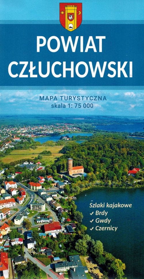 Powiat Człuchowski 1:75 000. Mapa Turystyczna. Compass
