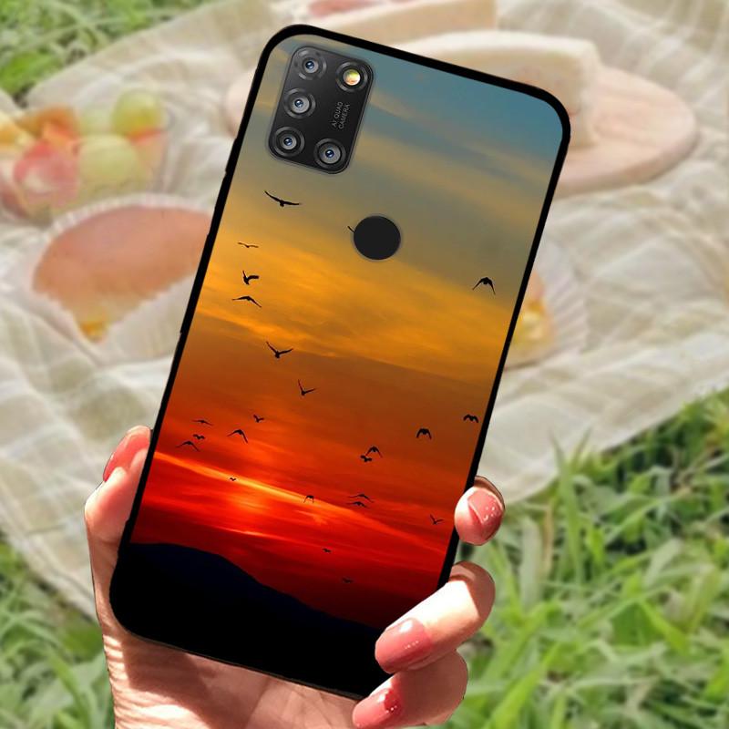 For Alcatel 3X 2020 Case Marble Silicon Back Cover Phone Case For Alcatel 5X 5061 / 3X 2020 4 Cameras Cases Soft bumper Funda