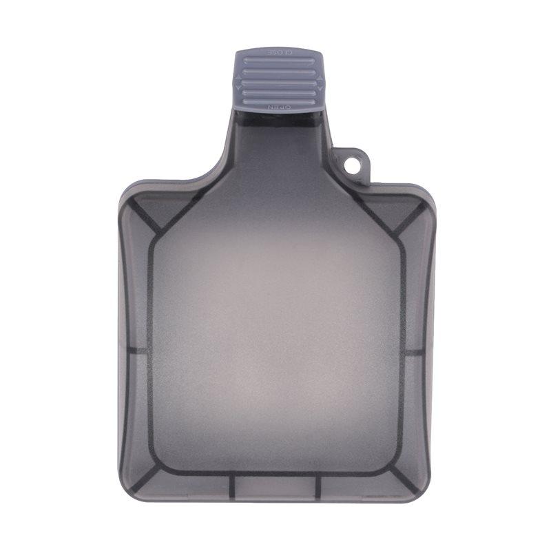 A74E-IP66 Outdoor Extension Lead 16A Rainproof Charging Socket Outdoor Socket Waterproof Box With Independent Switch(EU Plug)