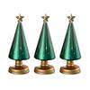 1/3Pcs Christmas Tree Decor with LED Light Built-in Timer Gradient Xmas Tree Sculptures Festive Home Decor