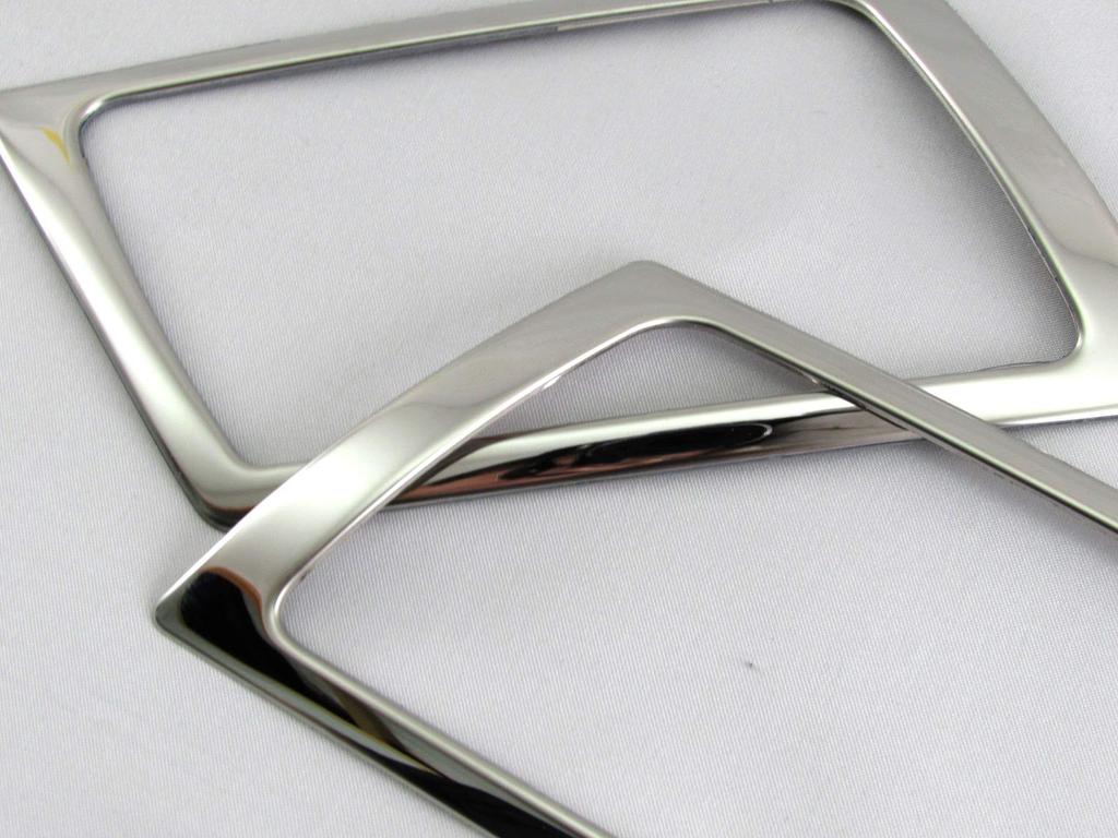 BRIGHTZ Finish Stainless Steel Inner Front Door Handle Cover for Toyota Step Wagon RK Ultra-Mirror (Plate) (RK1, RK2, K1, K2) [INS-DHC-050] (Part