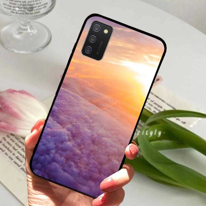 Чехол для Samsung Galaxy A02s A02 Животные Ударопрочный Мягкий Силикон ТПУ Чехол для Телефона Для Samsung Galaxy A03 Coque A03S Бампер Fundas