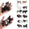 Realistic Milk Cow Model Farm Animals Cattle Action Figure Cattle Figurine Children Gift