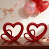 3D Valentine's Day Love Ornament Handicraft Heart Miniature Ornaments  Home Decor