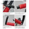1 Pair Bicycle Handlebar Grip Heavy Duty Aluminum Alloy Ergonomic Non-slip MTB Road Mountain Bike Handle End Bar Grip Bicycle Accessories