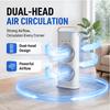 3 In 1 Air Conditioner Portable Humidifier Household LED Night Light  Home