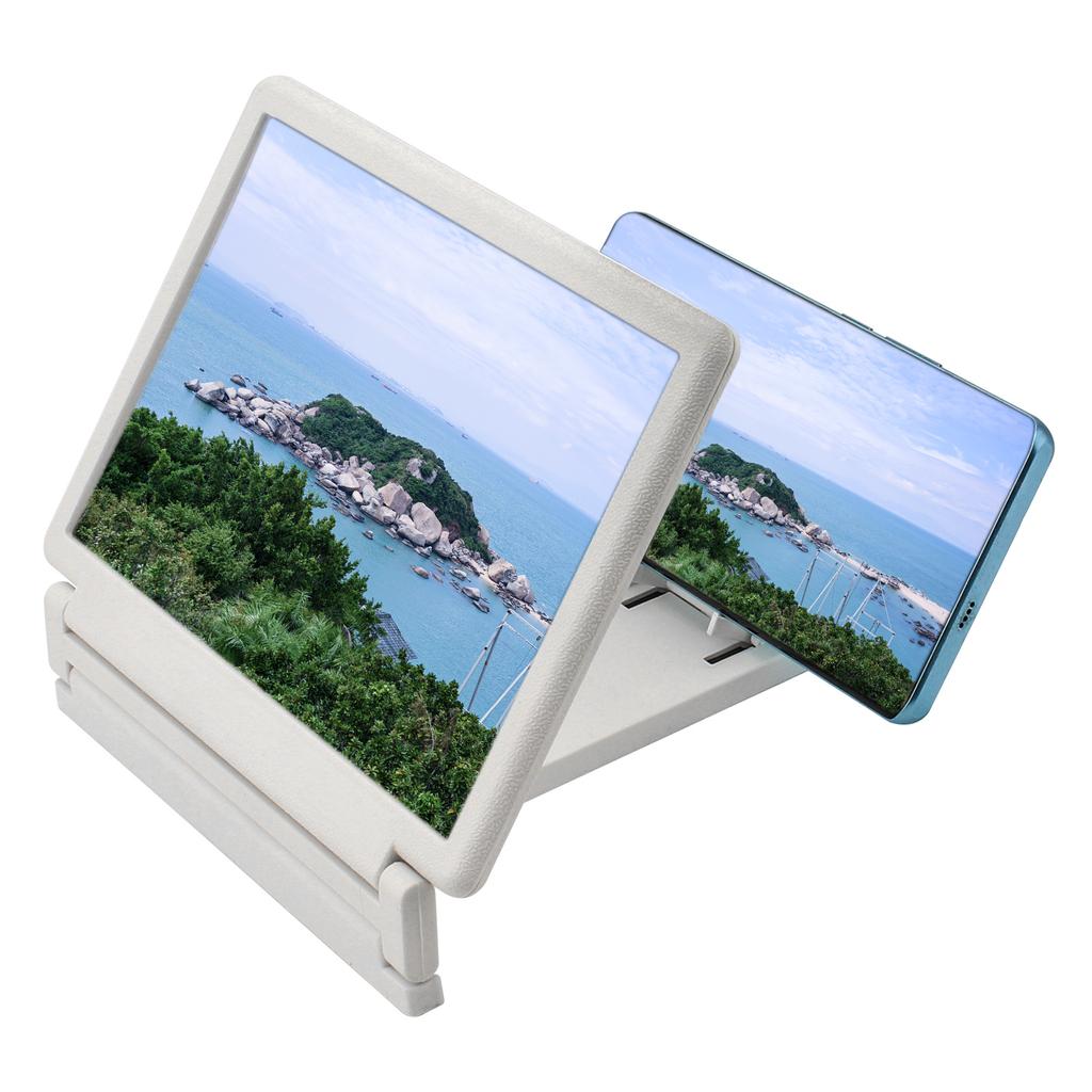 3X обновление и усиление акрилового ABS 3D-видео увеличителя экрана мобильного телефона для фильмов/видео с кронштейном для мобильного телефона