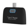Адаптер-концентратор USB OTG из алюминиевого сплава Type C для чтения карт памяти TF для Macbook, телефона, планшета