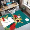 Moomin Printed Carpet,Rug,for Office Chair Living Room Bedroom Kitchen Room Decor Gifts.