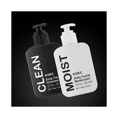 Ежедневный дуэт для ухода за кожей | Очищающее средство для умывания + Восстанавливающий увлажняющий крем | Ежедневный набор для очищения и увлажнения лица для всех типов кожи | Здоровые ингредиенты