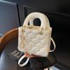 Winter Diamond Embroidery Small Shoulder Bag for Women – Elegant Fashion Square Handbag