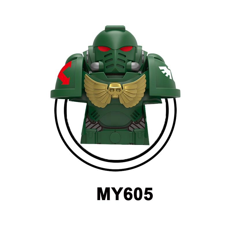 MY601 - MY605 Hot Game Series Soldiers Bricks MOC Mini Action Figures Building Blocks Toys Children Gifts