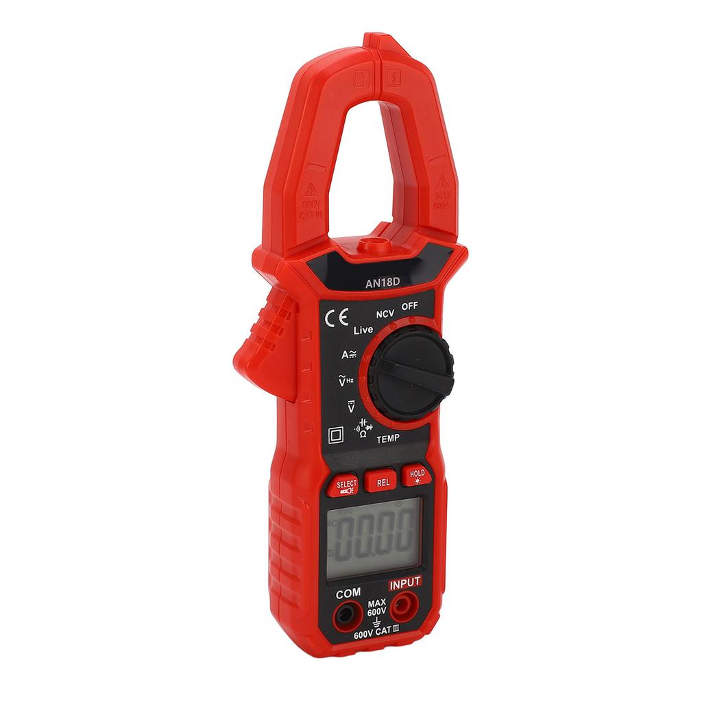 Цифровой мультиметр с клещами 6000 отсчетов Высокая точность переменного и постоянного тока Напряжение Конденсатор Сопротивление Диод