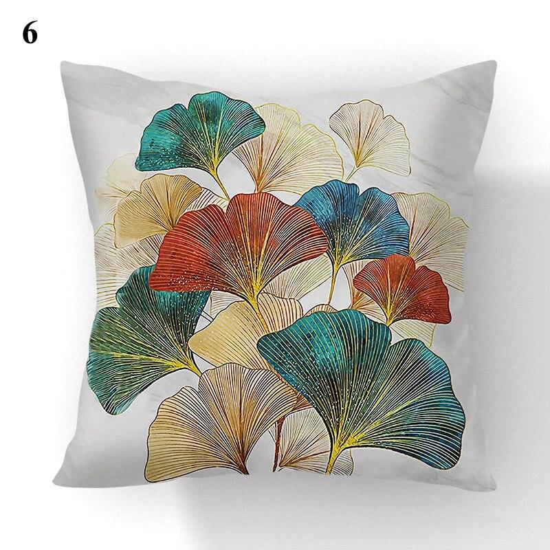Ginkgo Biloba Pillowcase Pillowcase Upholstered Pillowcase Christmas New Year Cushion Cover Home Decor