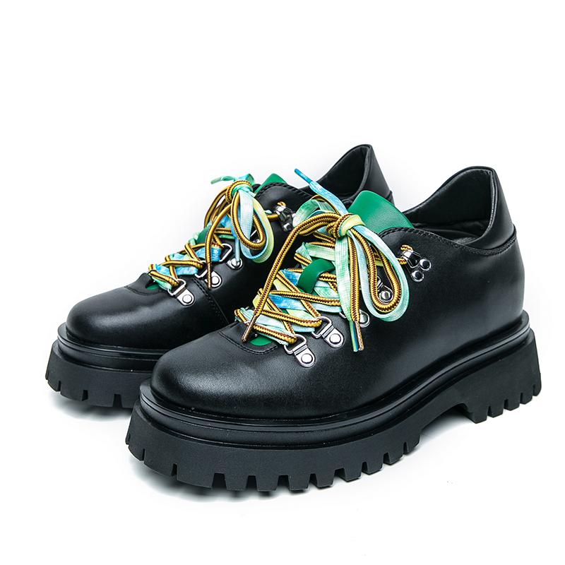 Fashion Leather Shoes 8cm Casual Business Shoes for Men Fashion Dress Tenis De Hombre Moccasins Mokasin Tenis Designer Sneakers