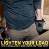 Holstery Joey Tool Belt Bag - Clip-On Pouch for Electricians, HVAC Techs, Plumbers, Carpenters, and Contractors
