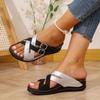 Women's Sandals New Summer Shoes Women Mix Color Wedges Heeled Sandalias De Mujer Casual Sandals Summer Slippers Woman Footwear
