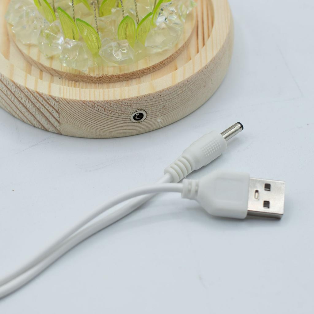 Floral Glow Garden Dome – 20 Sunflower – LED USB