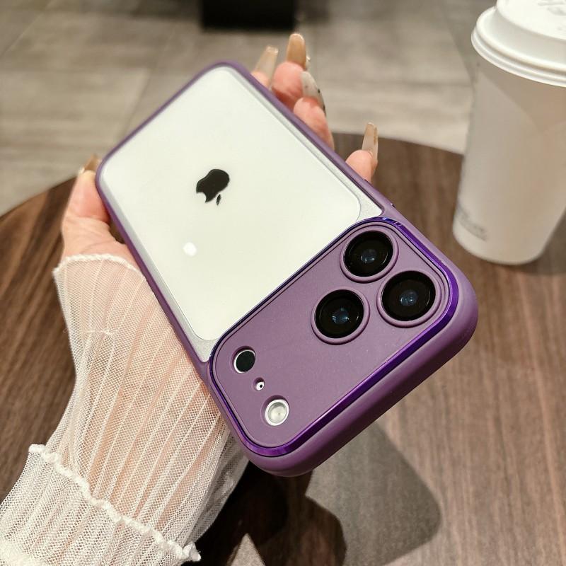 Color Shield 2-in-1 Transparent Case IPhone 17PM Apple 16promax New 15 Protective Cover