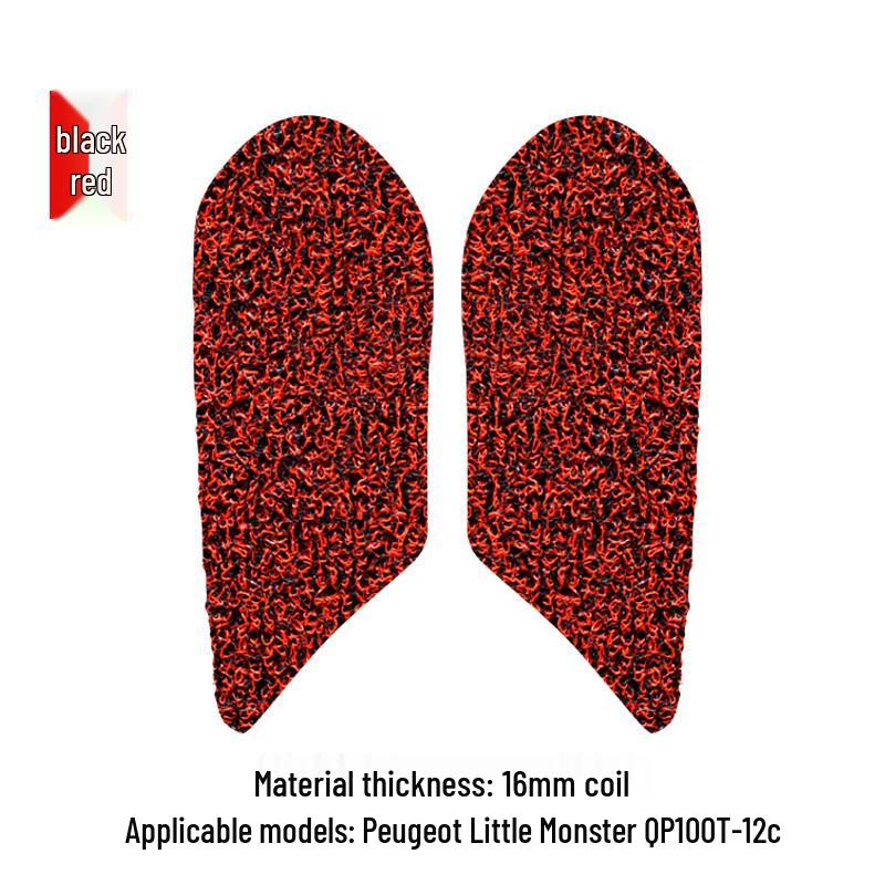 Peugeot Little Monster QP100T-12C Durable Motorcycle Foot Pad