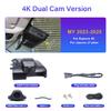 4K Front And Rear Camera Wifi DVR Dash Cam Original For Chery Explore 06 Jaecoo J7 2023 2024 2025,Plug And Play Car DVR With APP
