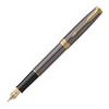 PARKER Fountain Pen Sonnet Gray GT Fine Point Gift Box Gift Present Luxury Regular Import 2213781