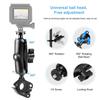 Motorcycle O-Clip Quick Release Clamp Handlebar Fixed Mount Holder for  and Other Action Cameras