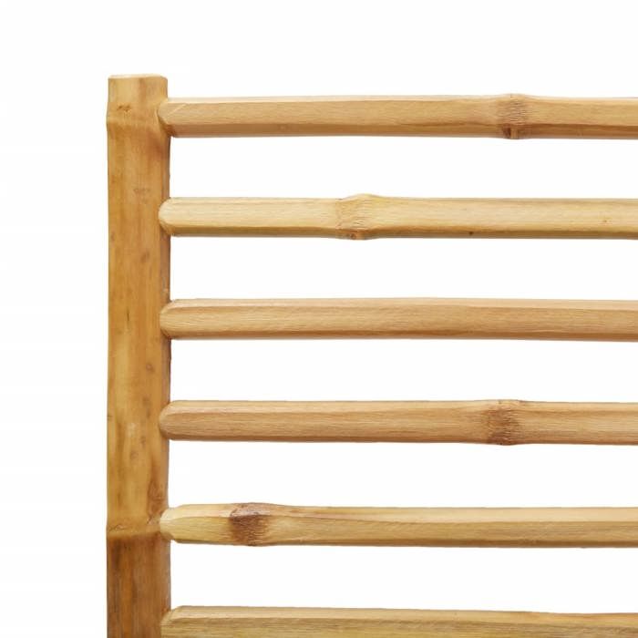 VidaXL Ensemble de bistro 3 pcs bambou, ensemble de bistro de jardin, ensemble de balcon, ensemble de meubles d'extérieur 3278524