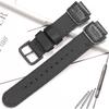 18-мм нейлоновый ремешок для часов Casio W800H Мужской холщовый спортивный Черный Зеленый Браслет SGW300 F91W F105/108/A158/168 AE1200WH AE1300 Ремень