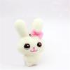 Cute Plush Bow Tie Siamese Rabbit Toy Small Pendant Soft Stuffed Beauty Bunny Toys Doll Valentine Gift 12CM