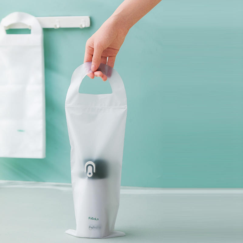 Портативная самозапечатывающаяся складная сумка для хранения зонта, прозрачная сумка для переноски стакана для воды