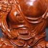 Chinese Style Retro Solid Wood Carving Maitreya Buddha Decorations Home Living Room Character Root Carving Decoration Crafts