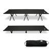 HOTEL CAMPS 2-Way Folding Cot Folding Cot Hc-ct001 HighLow Switchable (Black)