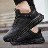 Men's Shoes Outdoor Comfortable Versatile Hiking Shoe Black Dirt Resistant Fashionable Minimalist Non Slip Jogging Walking Shoes