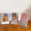 Acrylic Photo Frame Kpop Picture Frame Idol Photocard Stand Photocard Holder Cards Display Stand Picture Collect Table Decor