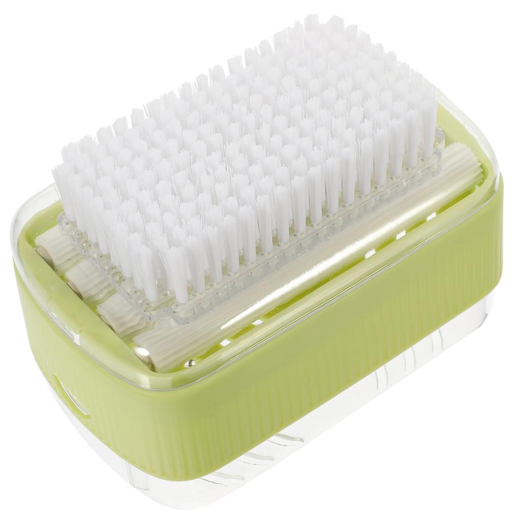 Soap Foaming Portable Holder Travel Sink Sponge Roller Drainage Holes Soap Box With Brush PP ABS Materials