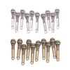 10Pcs Dollhouse Diy Accessories Retro Zinc Alloy Music Microphone Pendant