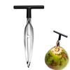 Coconut Opener Stainless Steel Coconut Opener Scraper Knife Coconut Punch Opener Tools JT101