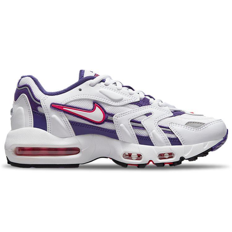 Nike Air Max 96 2 White Grape Ice Женские кроссовки Металлик-Серебристый Comet-Red DA2230-100