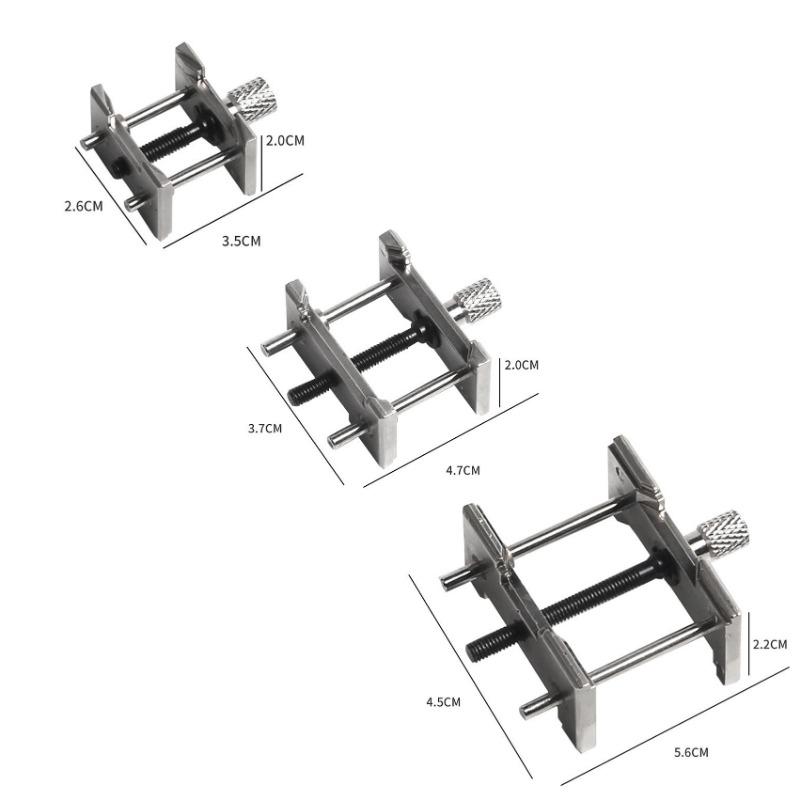 Корпус часов 3 в 1, держатель механизма, часовой зажим, инструмент для ремонта, ассортимент 4040 и 4039, мужские/женские часы, цинковый сплав