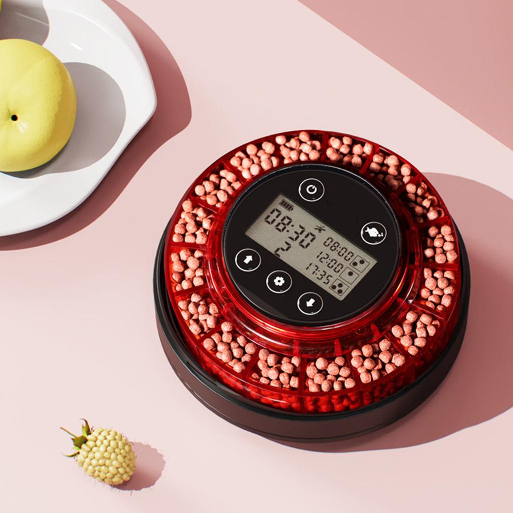 Автоматическая кормушка для рыб для аквариума Автоматическая кормушка Автоматический дозатор Аквариум Автоматическая кормушка Таймер Автоматическая подача корма для рыб