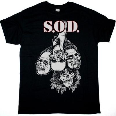 Винт. S.O.D. Футболка с коротким рукавом, плотный хлопок, черная, унисекс, все размеры, BL168