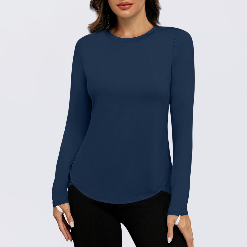 Женская рубашка Sunblock Ice Silk с длинным рукавом Upf 50+, легкая быстросохнущая футболка для походов